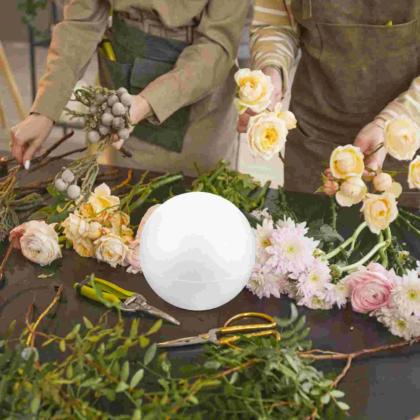 Foam Circle Large Foam Ball Round Foam Sphere Solar System Model Craft Foam Ball foam balls for crafts