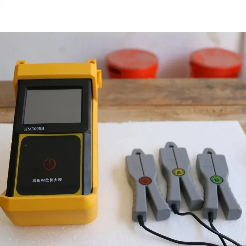 Three-Phase Phase Volt Ammerter, Three-Clamp Phase Volt Ammerter, Clamp Phase Volt-Ampere Tester