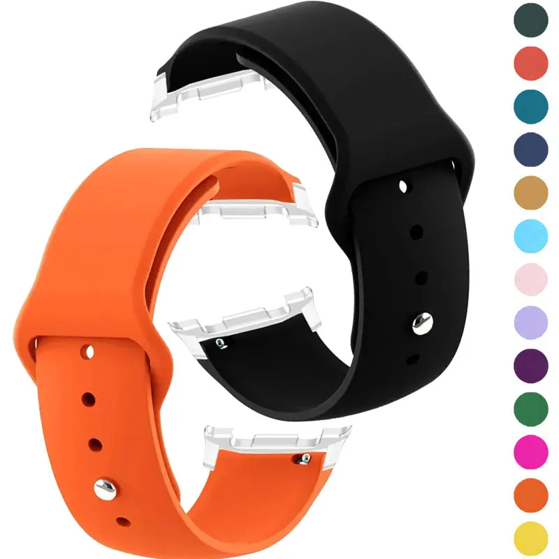 

High Quality Silicone Band For Samsung Watch 8 Strap 40/44mm Watch 8Classic 46mm Replacement Bracelet Galaxy Watch 8/7 Ultra