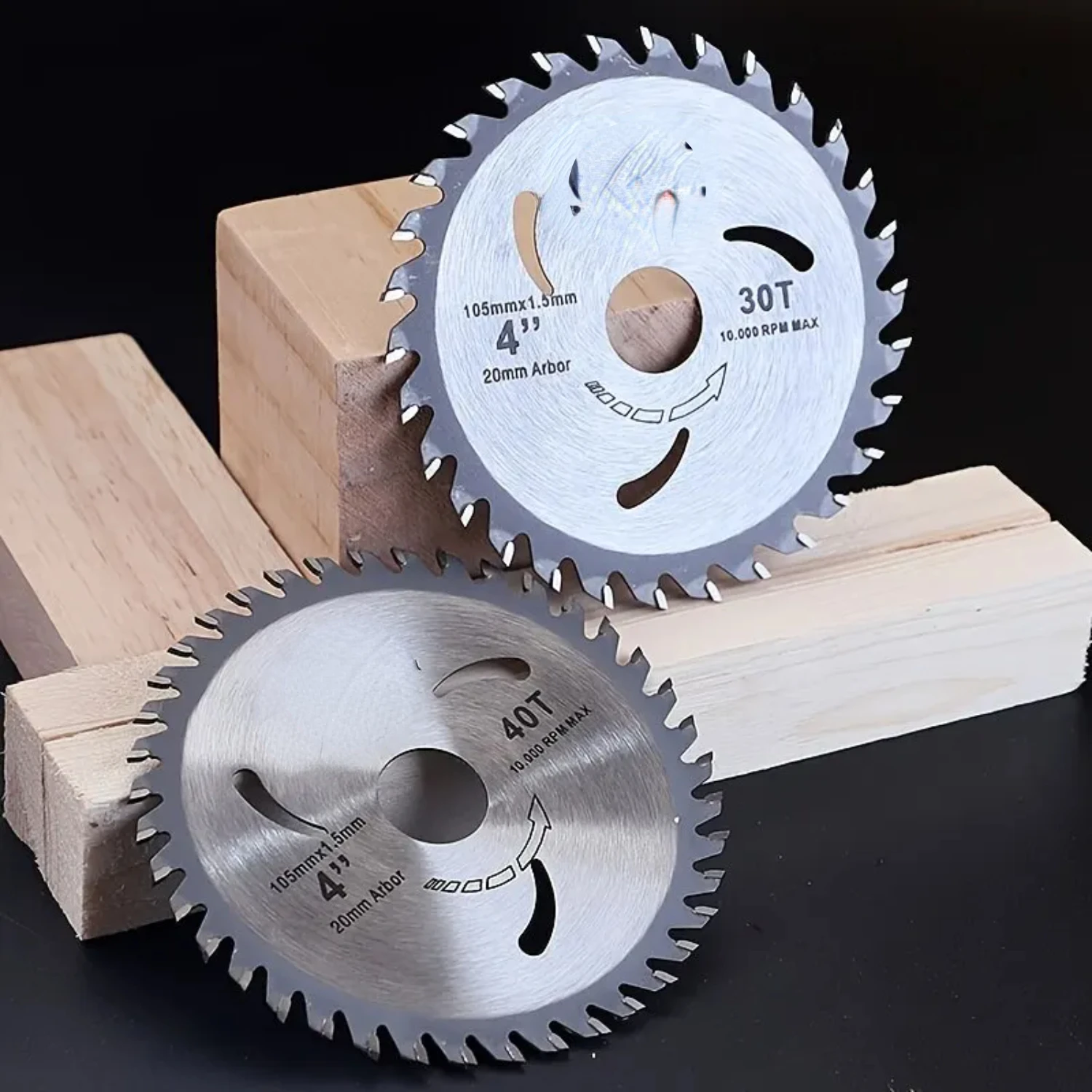 High-Quality Durable Carbide Tipped Circular Saw Blade for Precise Wood Cutting - 4