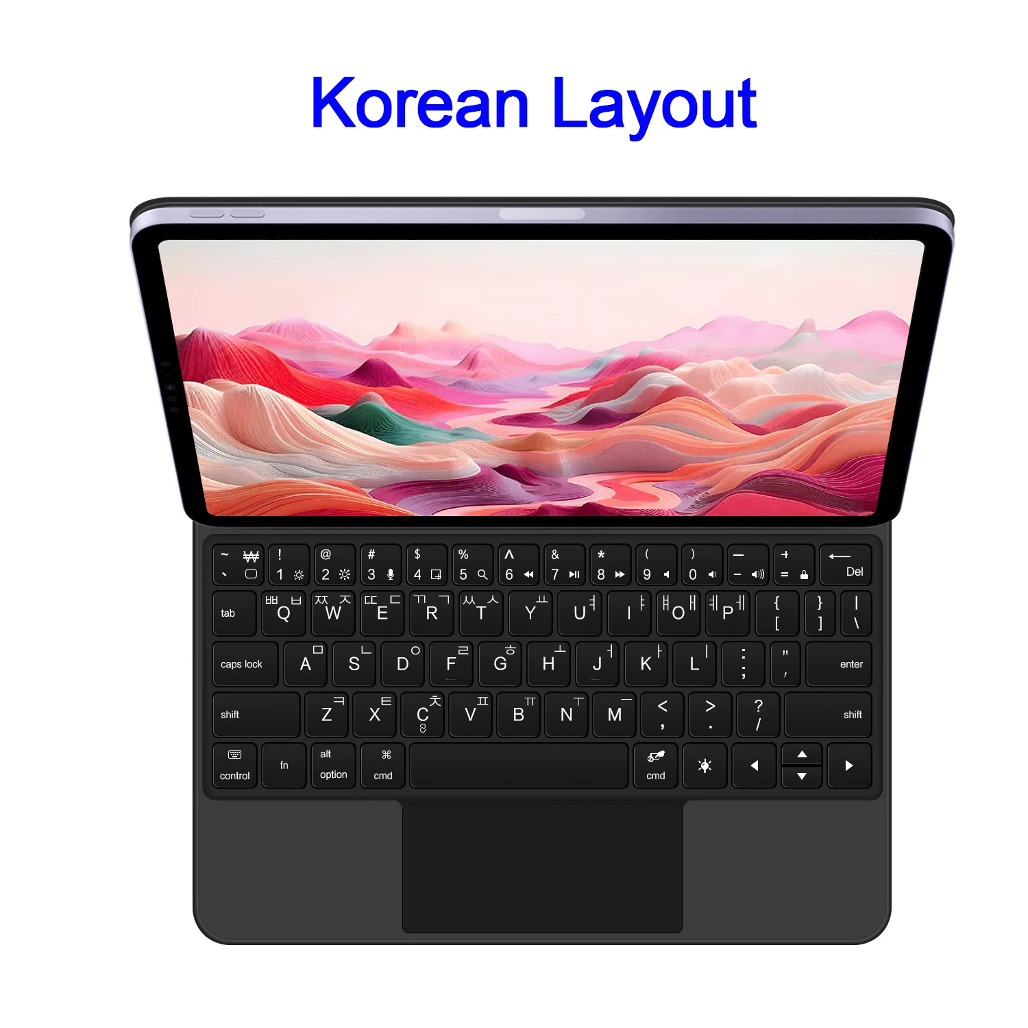 Backlit Touchpad Magic Keyboard For HONOR MagicPad2 12.3 inch 2024