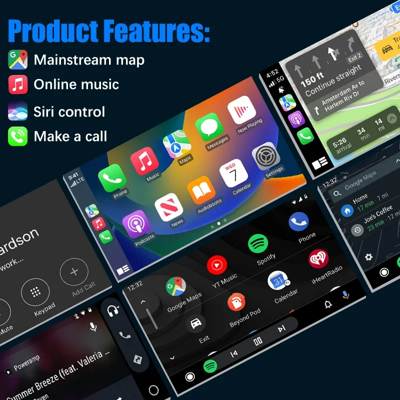 2025 Wireless Android Auto for Alfa Giulietta 2014-2019 Carplay Mirroring Link Navigation AirPlay Car Play Function  Smart Box
