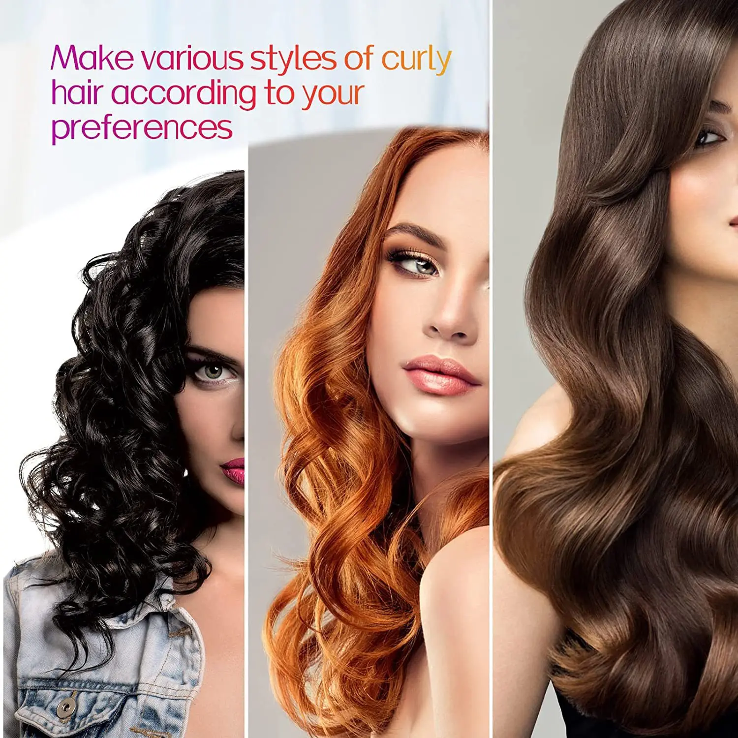 مكواة تجعيد بدون حرارة، قضيب تجعيد، عصابة رأس، بونيه، أداة تجعيد الشعر الناعمة، بدون بكرات شعر حرارية من الساتان #2