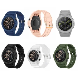 TPU Frame Shell Cover Wrist Watchband Protector For Huawei Watch GT 3/2 GT3/GT2 46mm Strap Sport Band Wristband Bumper Case