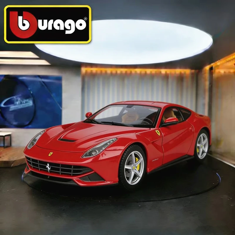 

Bburago 1:24 Ferrari F12 Berlinetta Alloy Sports Car Model Diecast Metal Track Racing Car Vehicle Model Simulation Kids Toy Gift