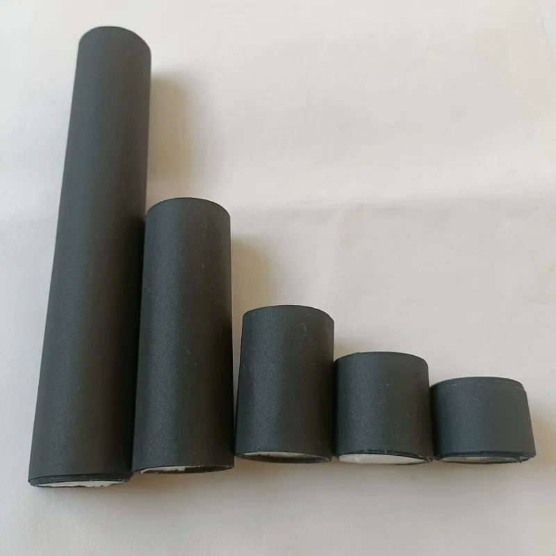 1 polegada 2 polegadas 4 polegadas 8 polegadas tecido TC reflexivo preto costurado em roupas