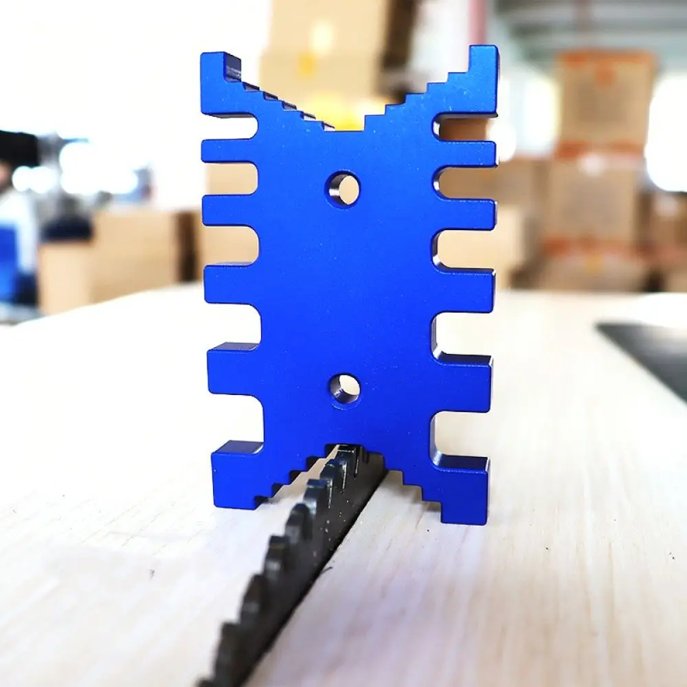 Metric Imperial Tenon Gauge Measuring Tool For Woodworking Table Saw Router Height Depth Setting Calibration