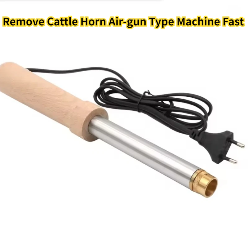 machine-a-laver-le-corne-de-betail-type-pistolet-a-air-chauffage-electrique-rapide-tete-en-cuivre-sans-sang-outil-pour-enlever-le-corne-d'agneau-et-les-mollets