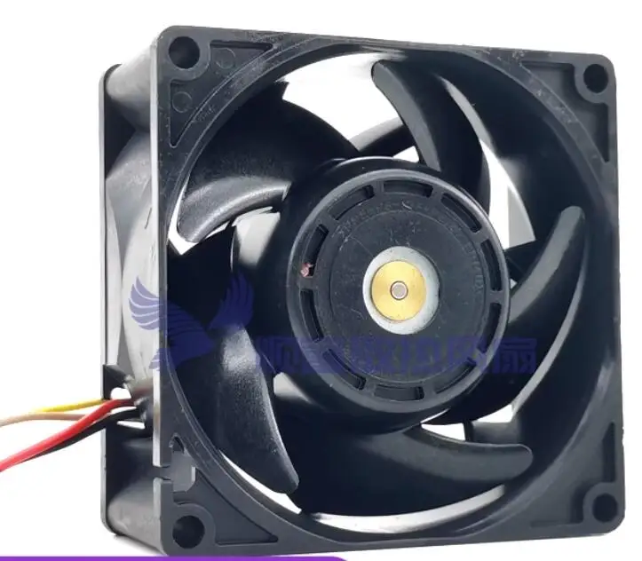 SANYO DENKI 9HV0812P1G015 DC 12V 3.4A 80x80x38mm 4-Wire Server Cooling Fan