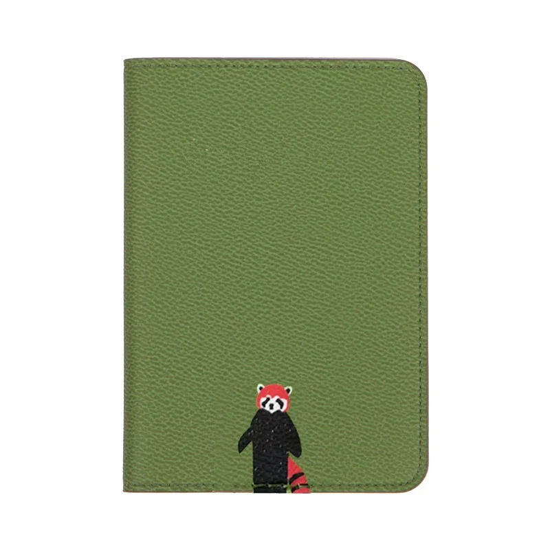 Cartoon Passport Cover Cute Travel PU Leather Passport Holder Protector Organizer Document Business Credit ID Cards Wallets Bags