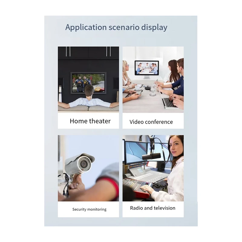 150M VGA Netwerk Extender RJ45 VGA Extender Audio Zender Ontvanger Ondersteuning POE Voeding UK Plug 1Set