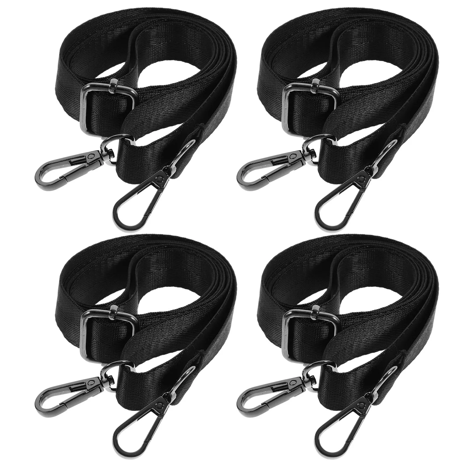 

4pcs Adjustable Elastic Horse Blanket Leg Straps Metal Snap Buckles Equestrian Accessories for Horse Care Products