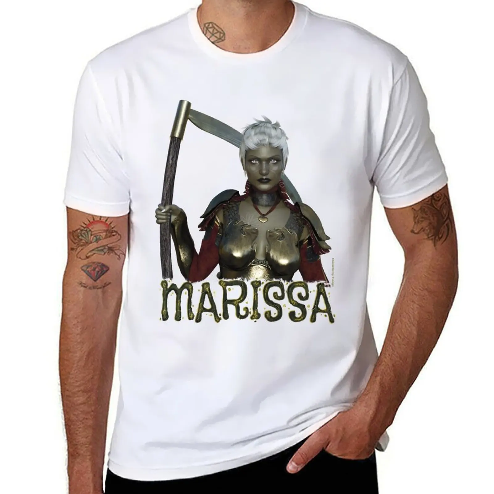 

Marissa from Aftershock T-Shirt man graphic t shirt man t shirt cotton high quality T-Shirt
