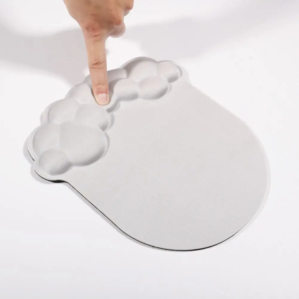 New Non-Slip Wrist Rest Mouse Mat Memory Foam Ergonomic Office Mouse Pad Rubber Durable Mouse Wrist Rest Relieve Wrist Fatigue
