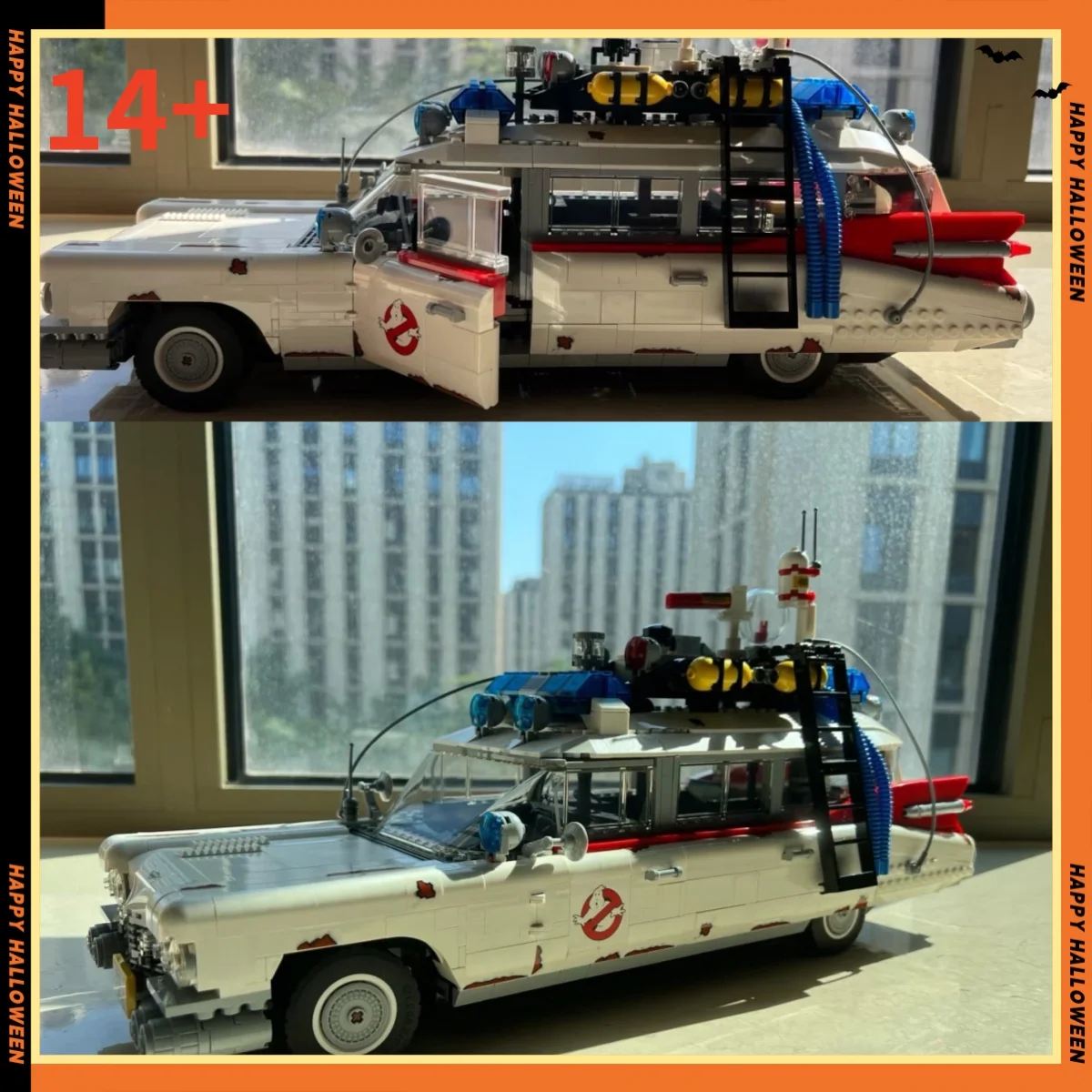 

2352 pcs home decoration Creative Vehicle Building Car Model for Adults Compatible 10274 Desktop ornament