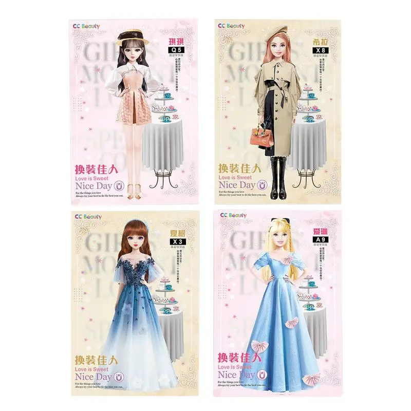 

Magnetic Dress Up Dolls Safe And Harmless Princess Dress Up Doll Set Created Imagine Set Birthday Gift For Home