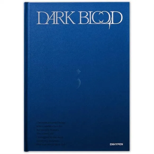

K-Pop 4th Mini Album DARK BLOOD HALF Ver With 3 Extra Photocards Set