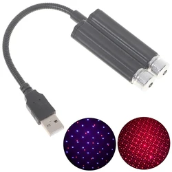 Car Roof Star Light LED Starry Atmosphere Ambient Projector Galaxy Lights Decoration Night Home Decor Car Accessories