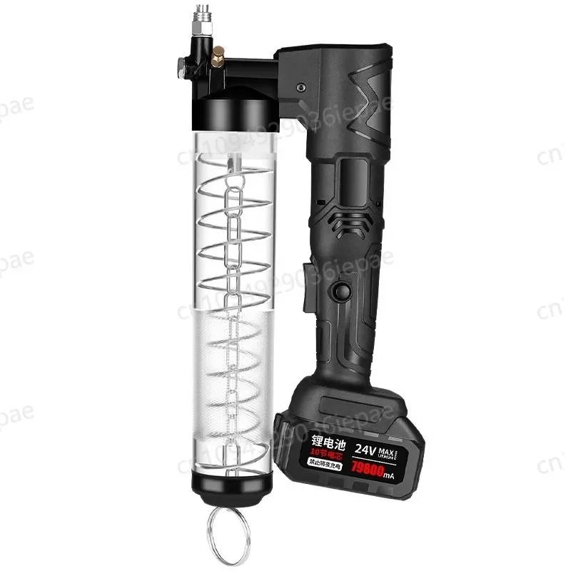 Electric Grease Gun, Rechargeable Oil Injector, Fat Machine, Special Hardware Tools for Excavator/Agricultural Equipment 600CC