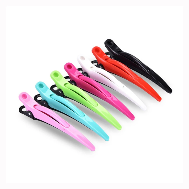 6pcs/set Salon Hairdressing Dolphin Hair Clip Air Bang Holding Sectioning Clips Antislip Crocodile Hairpins Styling Tools 1641