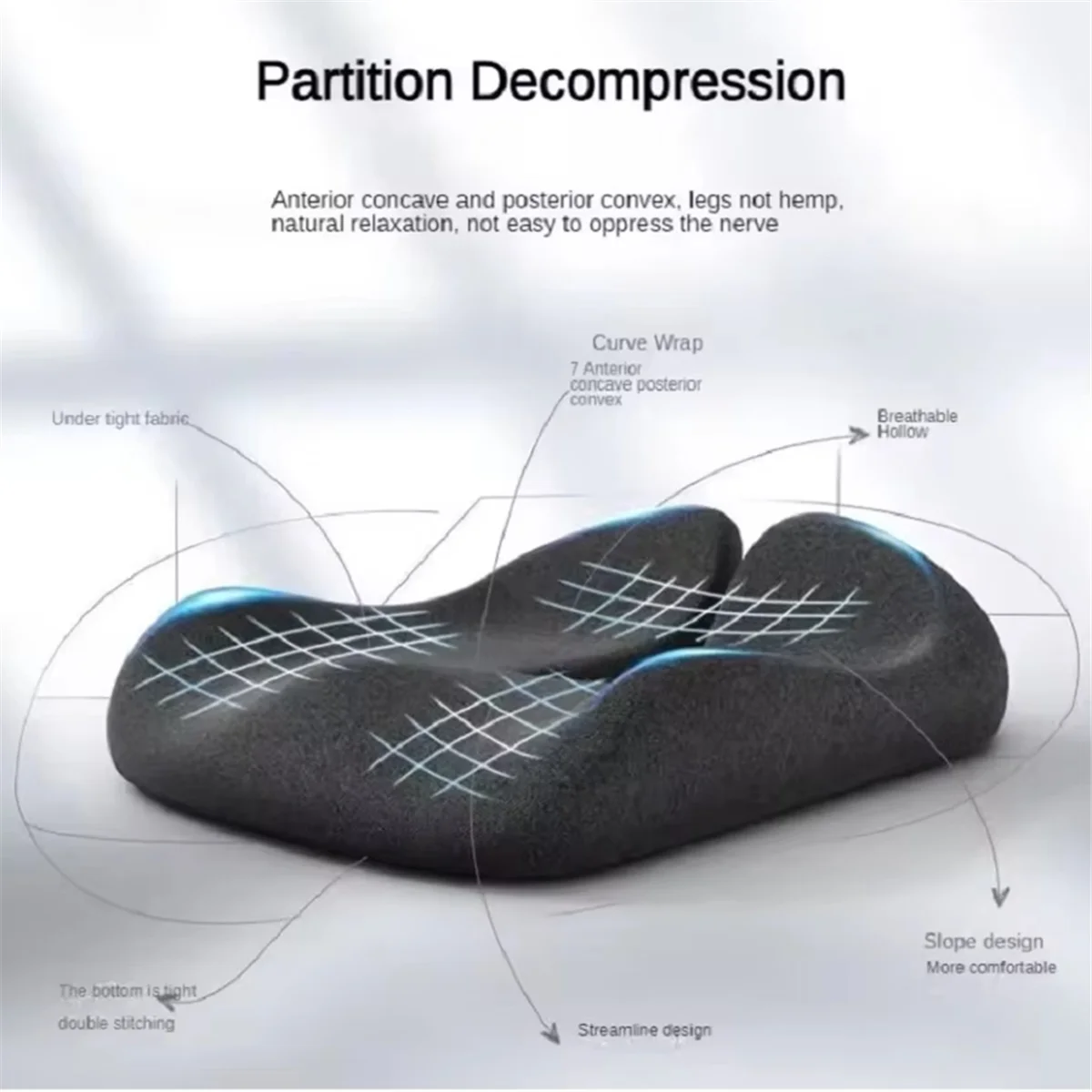 

Popular_Office Cushions Chair Cushions Long-Term Sitting Tools Thickened