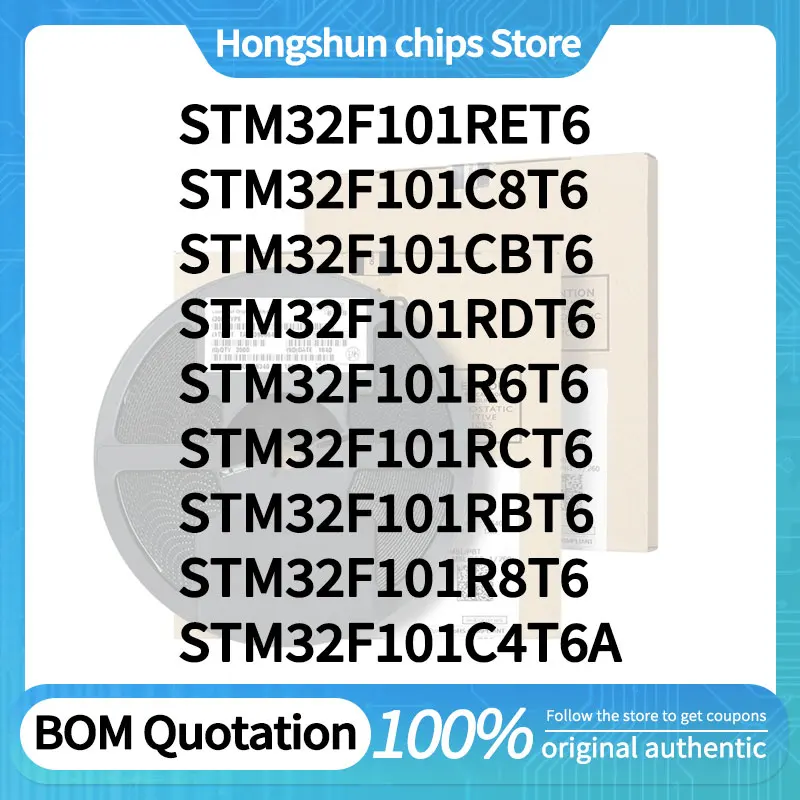 Black plastic shell STM32F101R8T6 STM32F101RBT6 R6T6A STM32F101R6T6 RDT6 STM32F101CBT6 C8T6 C6T6A RET6 C4T6A C6T6 STM32F101RCT6