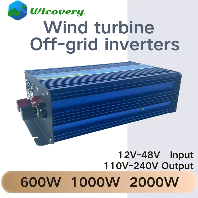 600W 1000W 2000W Off Grid Tie Modified Sine Wave Inverter 12V 24V 48V DC to AC 220V 230V 240V 50Hz 60Hz Home Wind Solar System