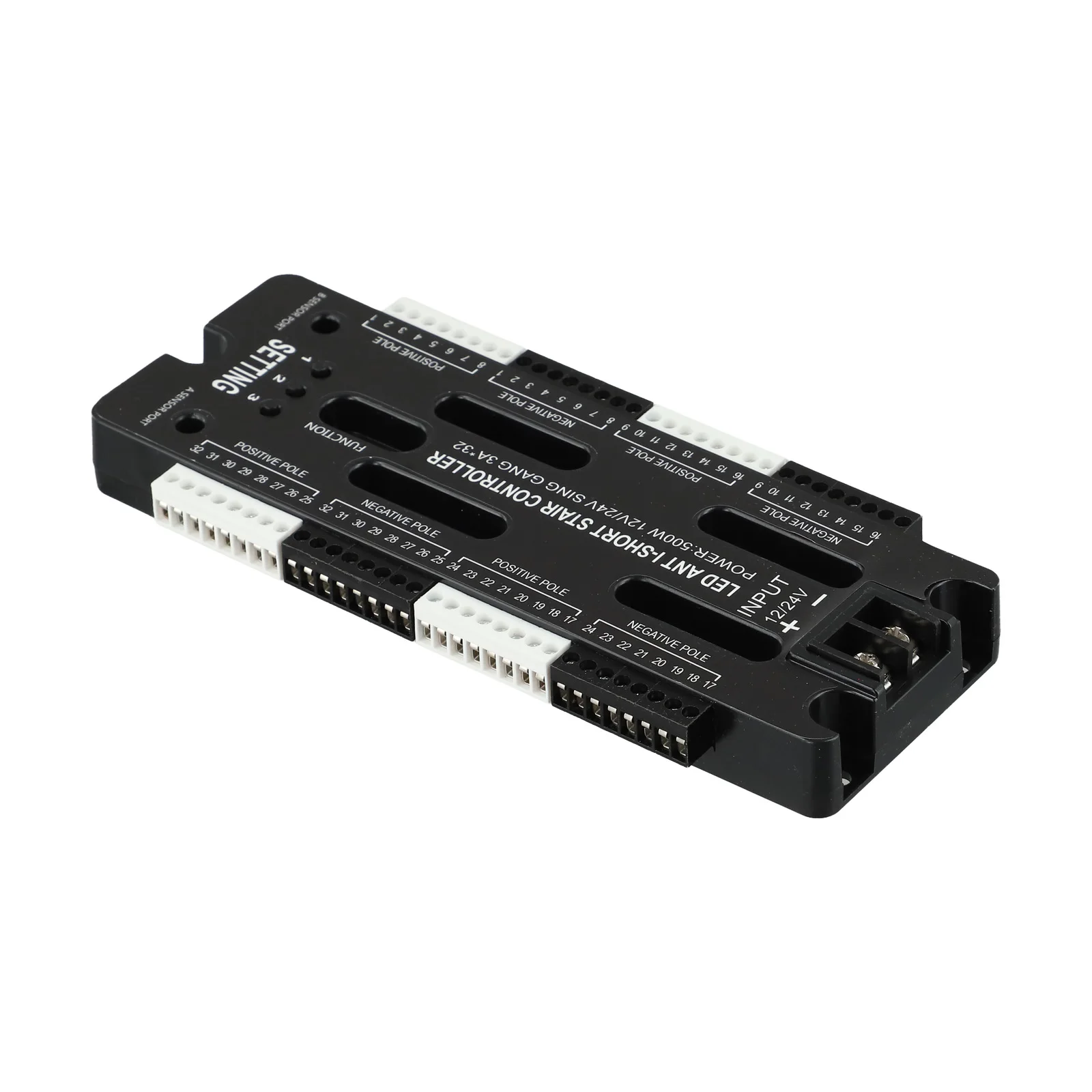 32Channel LED Controller Stair Light With Motion Sensor Dimming Indoor DC12V-24V Ockets And Accessories Switches