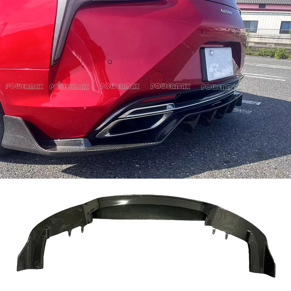 

Carbon Fiber Rear Diffuser Fit For Lexus Lc500 Lc500h Body Kit Rear Lip