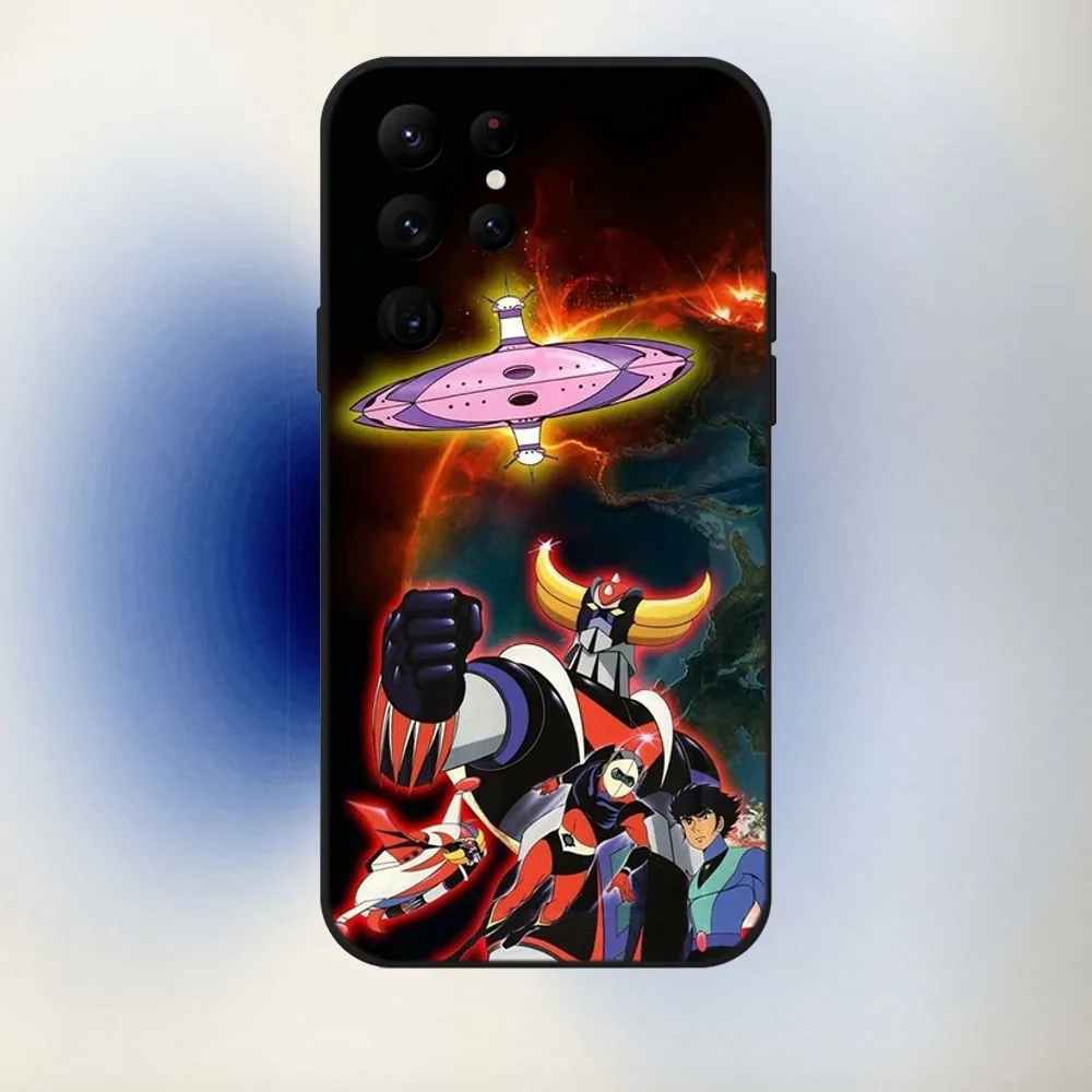 UFO Robot Goldorak  Phone Case For Samsung S24,23,22,30,21,10,9,Ultra,Plus,Lite,FE,5G Black Soft Case