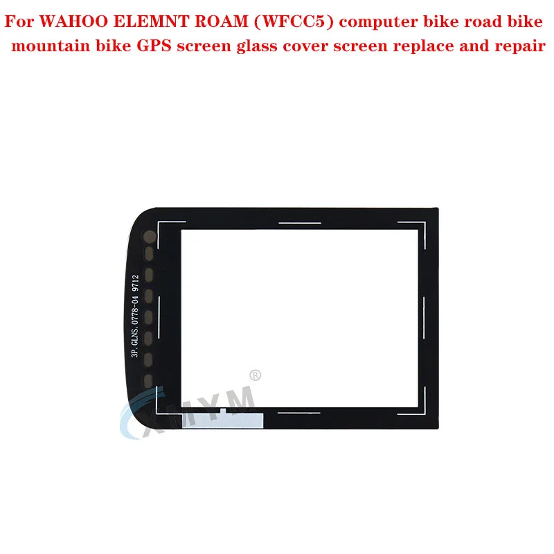 Dla WAHOO ELEMNT ROAM (WFCC5) rower komputerowy rower szosowy GPS rowerowy górski ekran szklany ekran wymiany i naprawy