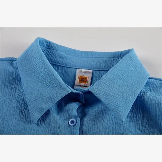 ファイオナブル レディース ツーピーススーツ カジュアル ストレッチブラウス＆パンツセット 若者向け 秋コレクション 8～25歳