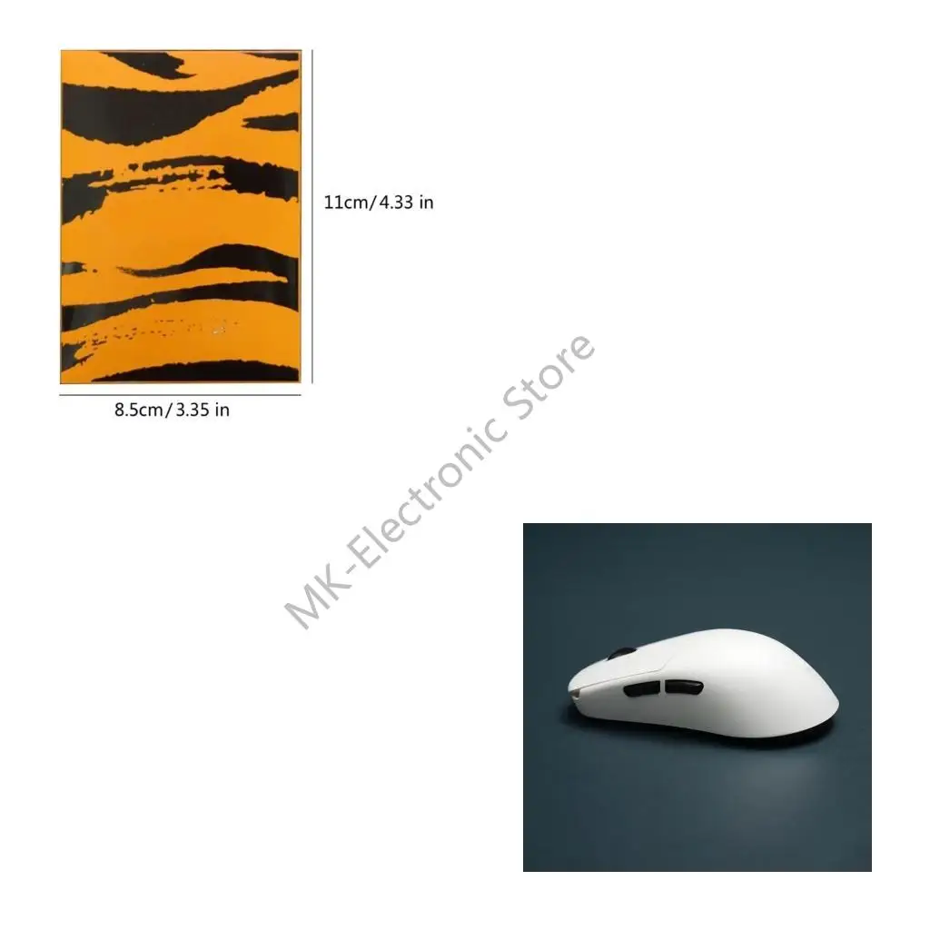 R2LF Smooth Gliding Gaming Mouse Skates Enhances Mouse Gliding for V2 / 4K