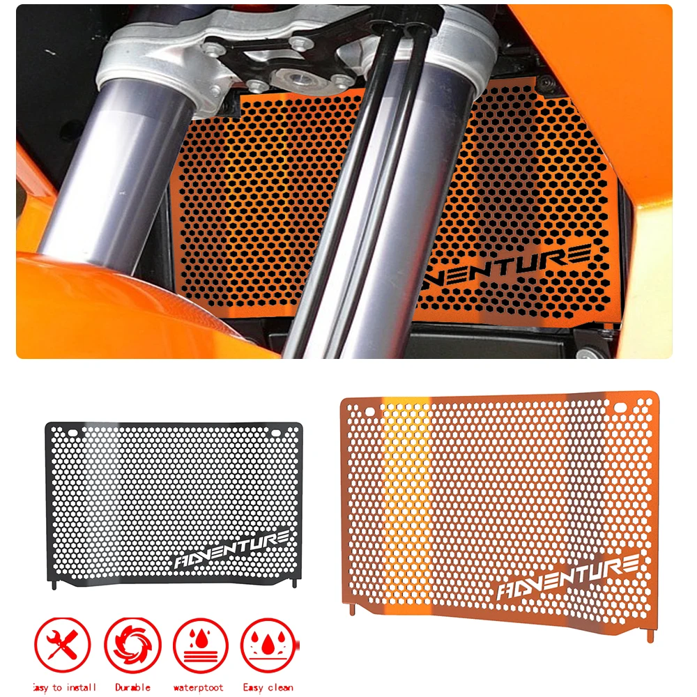 

Motorcycle For 950 950 Adventure ADV 2003 2004 2005 2006 990 Adventure R 2006 - 2013 2012 Radiator Grille Guard Cover Protector