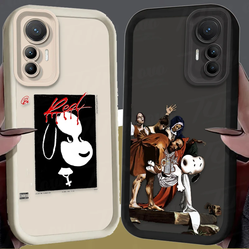 

Cartoon S-Snoopys Soft Case for Xiaomi 14T 13T 12T 11T 13 12 11 Lite 5G NE POCO X6 X5 F6 F5 F3 X4 GT X3 NFC M5S C65 M6 Pro Cover