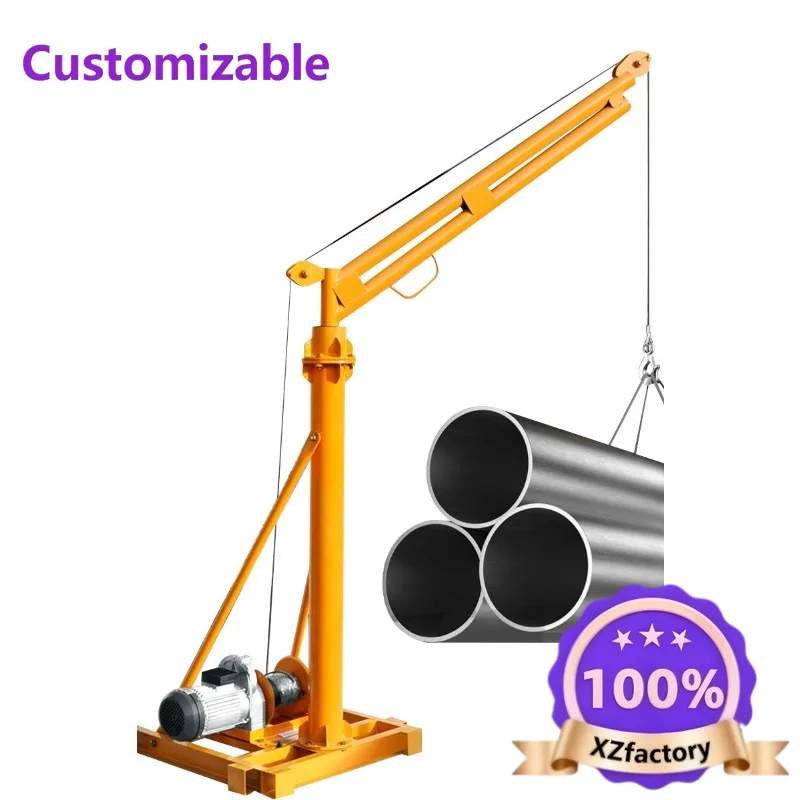 Factory Direct 2026 Top Rated Home Small 220V Motor Decorative Loading Wireless Remote Control Crane