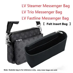 Felt Insert Bag Organizer Fits For Steamer Trio Fastline Messenger Bag  Makeup Handbag Travel Inner Purse Liner Portable Bags