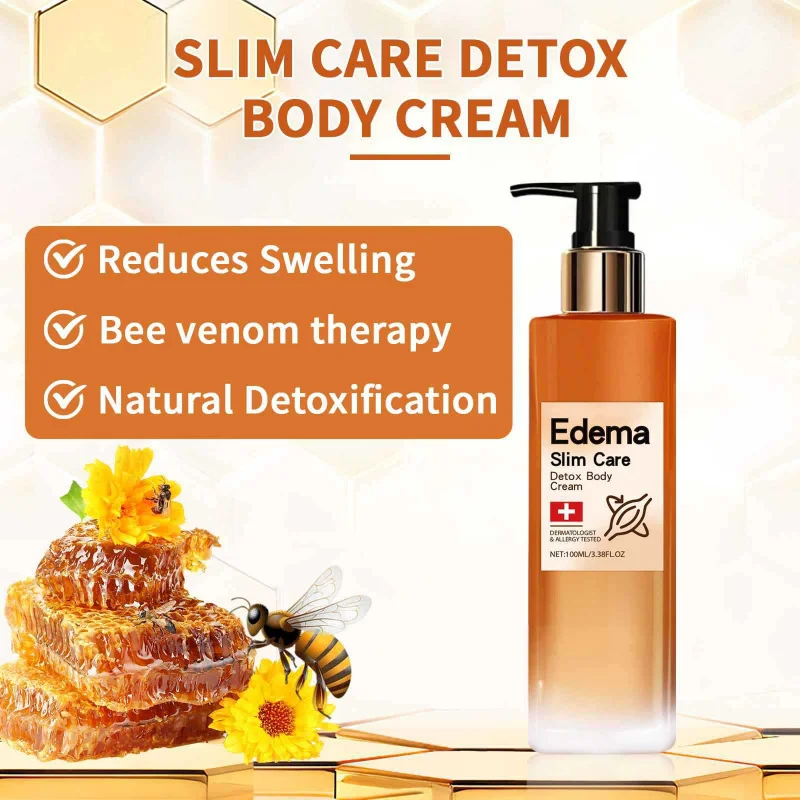 

Wholesale Bee Venom Body Firming Cream 100ml Full Body Massage Skin Care Moisturizing Lotion
