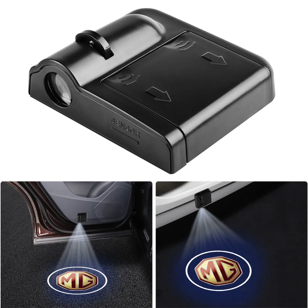 

Car Door Projector LED Shadow Lights HD Welcome Lamp Car Accessories For Morris Garages MG Motors MG5 MG3 MG4 MG6 MG7 350 Gundam