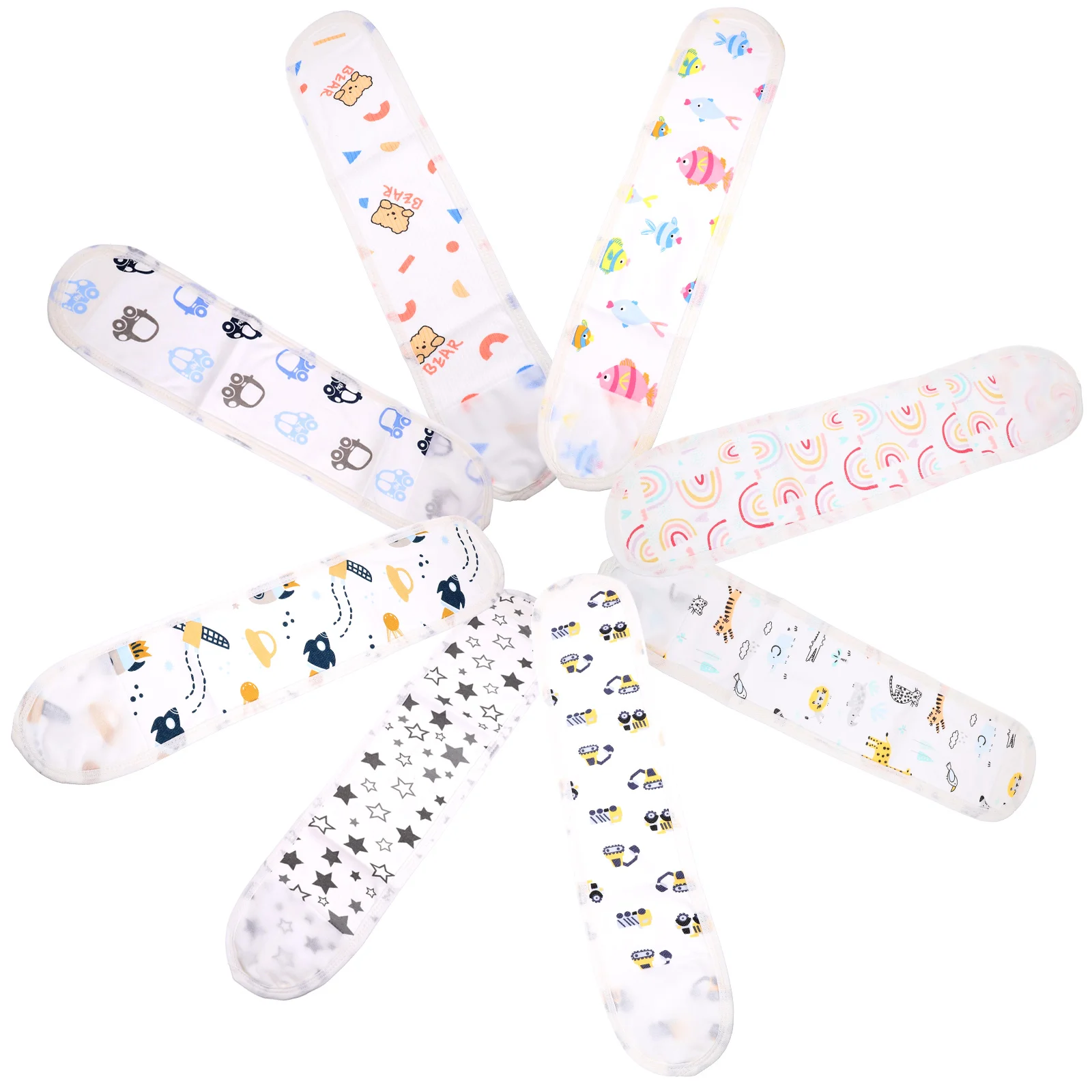 8 Pcs Navel Cord Cotton Umbilical Cords Belly Belt Warm Bands for Babies Baby Newborn Infant