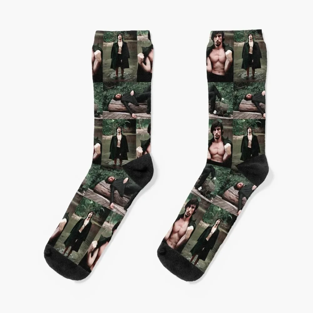 

Green Edit Adam Driver 2013 Socks Heating sock ankle Socks Girl Men's