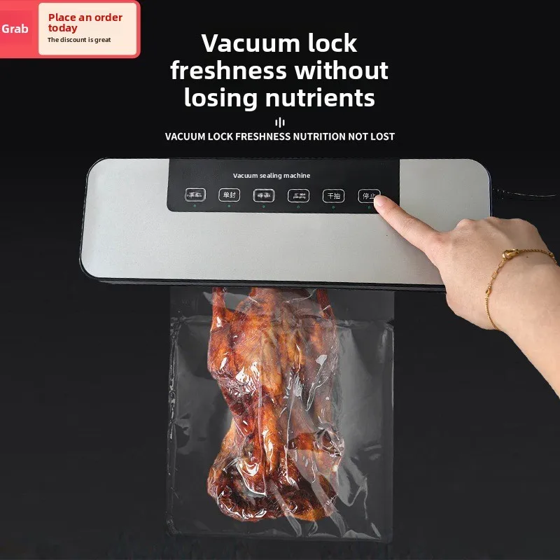 Vacuum sealing, compressor, household food packaging, plastic sealing, sealing, vacuuming machine