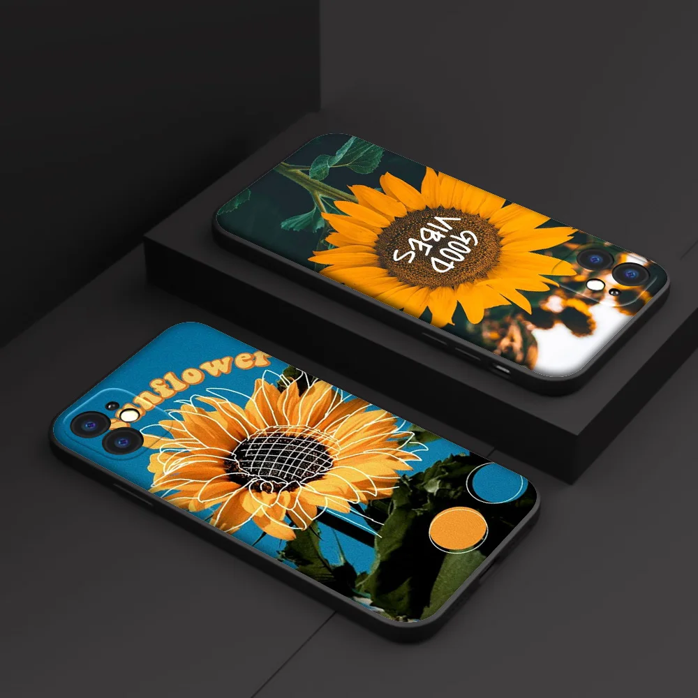 Phone Case for Huawei Nova 5T 4E 3i 3 2 2i Y6 Y6P Y7 Y9 Honor 20 20s 9X 7C Prime Lite 2019 New Cover TW79 Flower Sunflower Rose