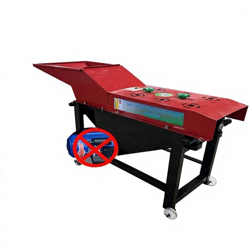 

Labor-Saving Sheller Machine, Family Corn Processing, New Type With Fan & Easy Storage
