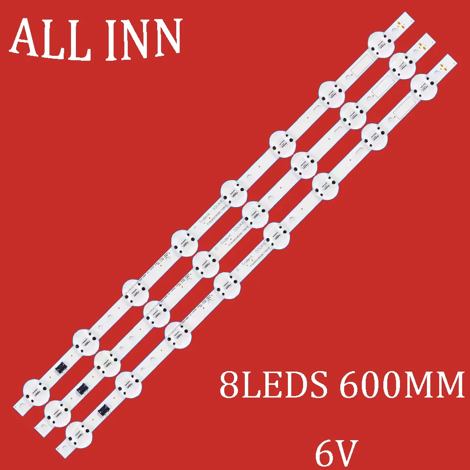 

LED Backlight Strip For 55UK6300YVB 55UK6200PLA 55UK6350 55UK6350PUC 55UK6350PSC 55UK6550 55UK6550PUB 55UK6300PJF