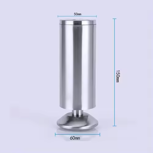 4Pcs Adjustable Stainless Steel Furniture Legs Replacement for Sofa Chair Table Desk 6-18cm - Image 8