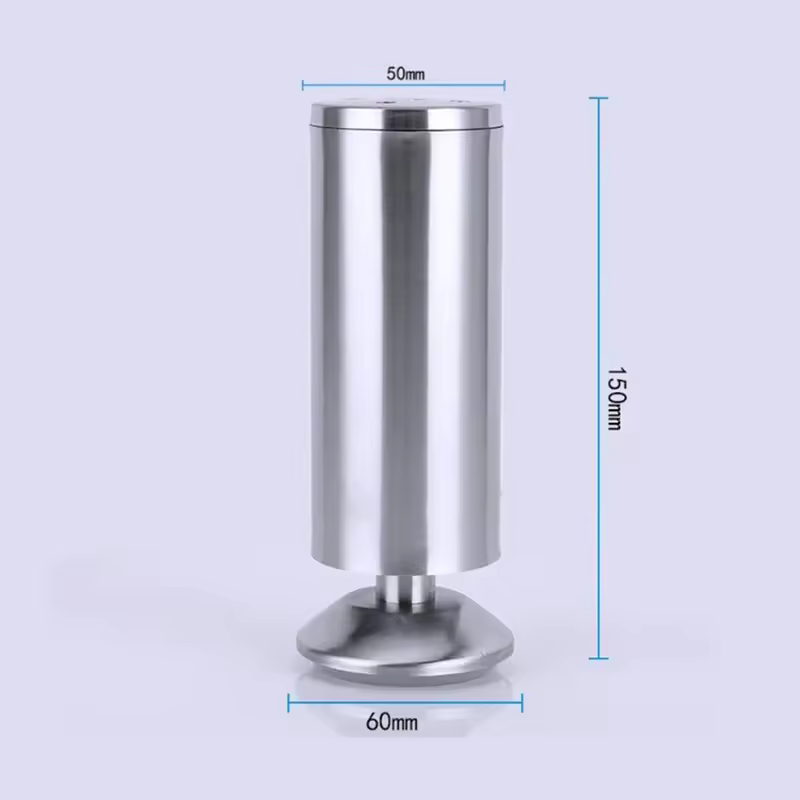 4Pcs Adjustable Stainless Steel Furniture Legs Replacement for Sofa Chair Table Desk 6-18cm - Image 8