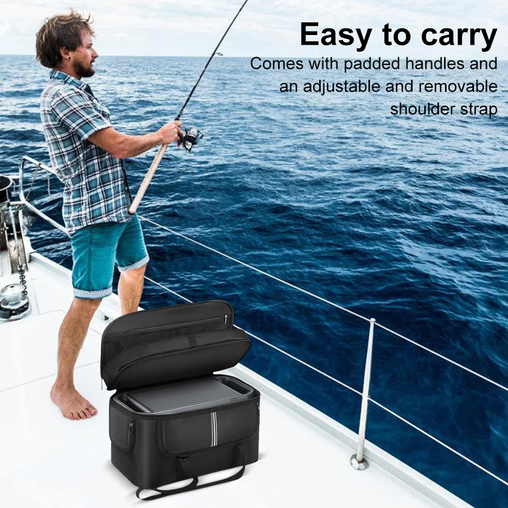 Carrying Case for Power 1000 Portable Power Station Bag Storage Case Protective Case with Shoulder Strap & Handle