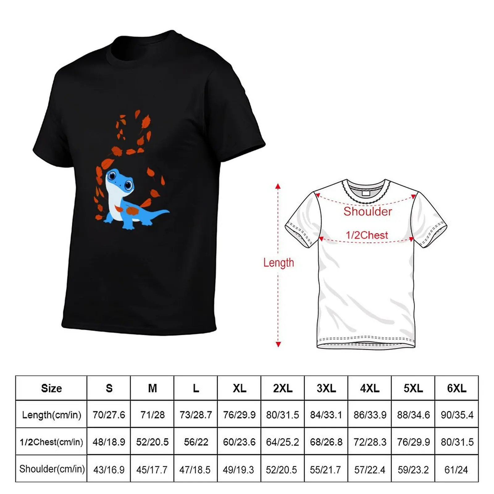 Burni, Blue Lizard T-Shirt Work Wear Breathable Tee