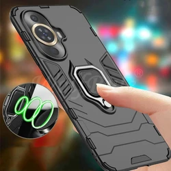 For Huawei Nova 12S Case Cover Huawei Nova 12S Capas Shockproof Bumper Ring Magnetic Metal Holder Cover Huawei Nova 12S Fundas